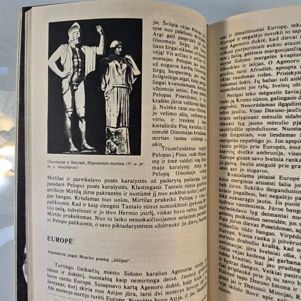Senovės Graikijos Legendos N Kunas Book In Lithuanian Language Vintage 1984 HC